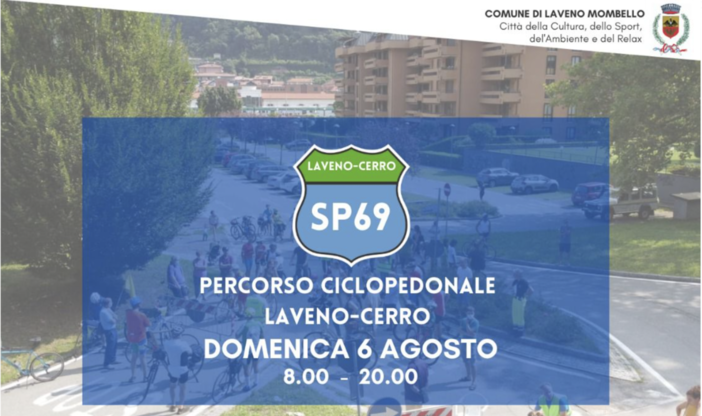 La Laveno-Cerro chiusa al traffico per una domenica tra passeggiate, bici e arte