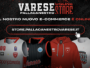 Pallacanestro Varese, si rinnova lo store online