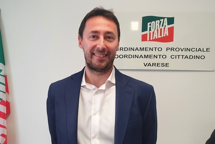 Simone Longhini, Segretario provinciale di Forza Italia