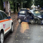 Le foto dell'incidente di Busto Arsizio in viale Sicilia