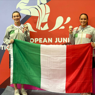 Argento per Susanna Pedotti e Alessia Macchi agli Europei juniores di nuoto artistico