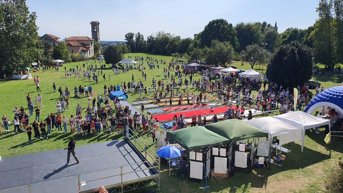 La palestra più bella, al parco della Magana