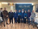 L'inaugurazione del ristorante All Blue in centro a Sesto Calende