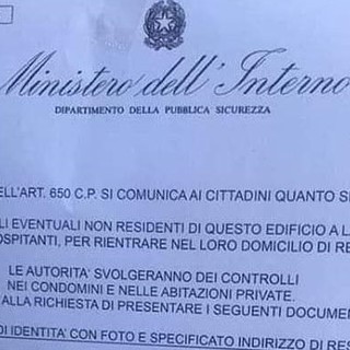 Truffe a Cassano, il volantino del Ministero dell’Interno e il falso vigile