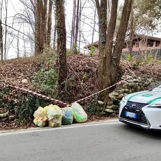 foto tratta dalla pagina Facebook della polizia locale di Vergiate