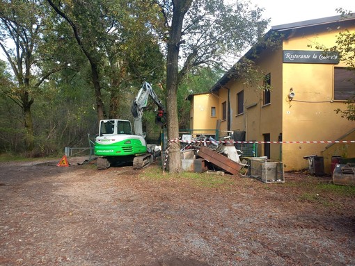 Una nuova vita per lo storico ex ristorante &quot;La Cascata&quot; di Varallo Pombia