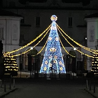 VIDEO e FOTO. Varese accende la magia del Natale con l'albero e le decorazioni di Villa Recalcati