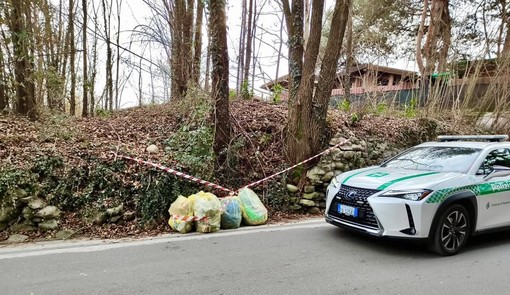 foto tratta dalla pagina Facebook della polizia locale di Vergiate