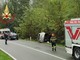 FOTO. Ventenne si ribalta con l'auto sulla &quot;Garibaldina&quot; e finisce all'ospedale