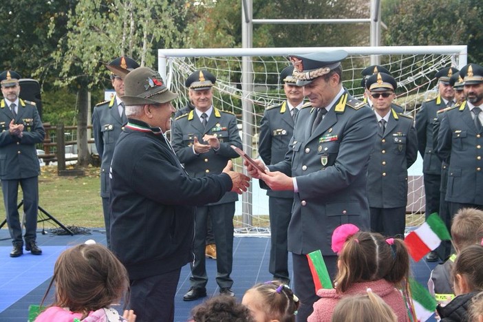 A Casalzuigno inaugurato il parco sportivo Fiamme Gialle d’Italia