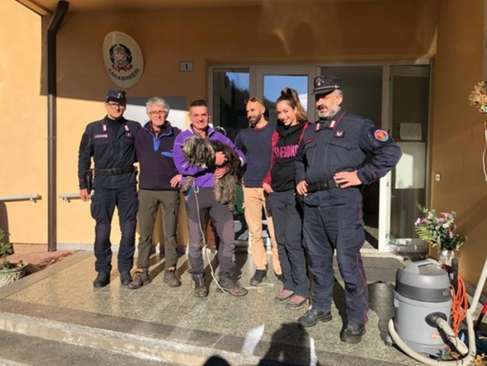 Ritrovato vivo nei boschi anche il cane dell'escursionista varesino disperso per giorni in Val Grande