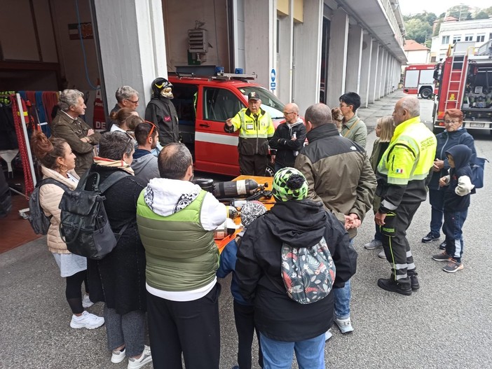 FOTO. Oltre mille visitatori al Comando provinciale dei vigili del fuoco di Varese