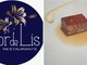 Il logo del ristorante Flor de Lis e uno dei piatti che verranno proposti