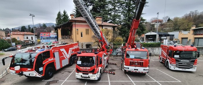 I vigili del fuoco della provincia di Varese celebrano Santa Barbara