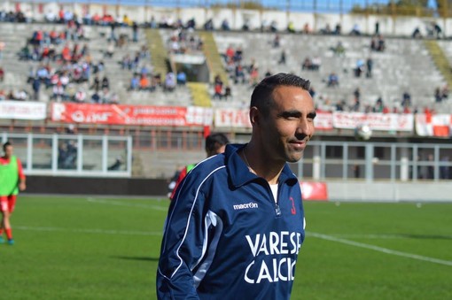 Oscar Verderame ha ritrovato il suo Varese in Svizzera (foto Ezio Macchi)