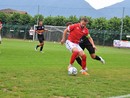 Capitan Vitofrancesco nell'amichevole di Verbania (foto Ezio Macchi)