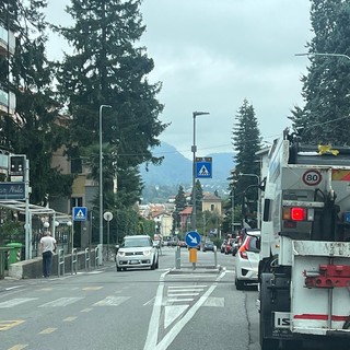 Ritornano le code in viale Borri a Varese