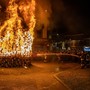 Il falò di Sant'Antonio in una delle passate edizioni