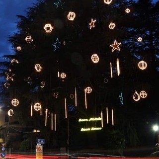 Verrà acceso sabato l'albero di Natale (foto Pro Loco Induno Olona)