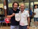 Antonio Sechi (a destra) con Marco Scarponi, Fondazioni Michele Scarponi