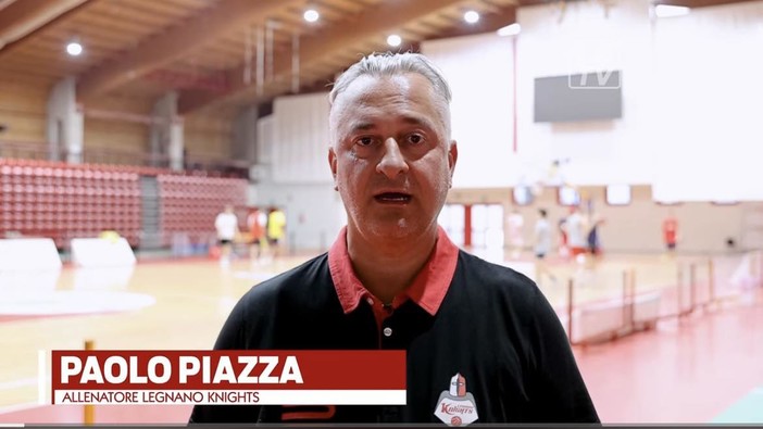 Knights, coach Paolo Piazza suona la carica: «Ci aspetta una stagione importante, dobbiamo saper sognare e resistere nei momenti difficili»