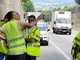 Gli addetti di Ansfisa in azione durante l'ispezione