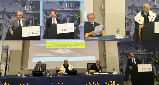 VIDEO. La Liuc sprona a un nuovo anno ben fatto e appassionato: «Studiate, studiate, studiate e siate di esempio anche per noi adulti»