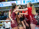 Festa Uyba contro Scandicci (foto Gabriele Alemani da sito Lega Volley Femminile)