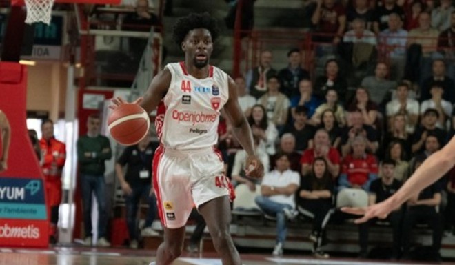 Gabe Brown, ala della Openjobemtis Varese (foto Fabio Averna)