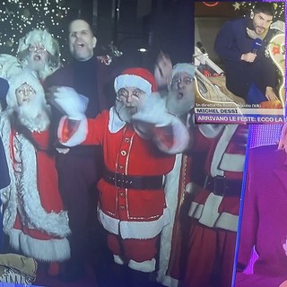 LA FOTO. Se è Busto a fare scuola sul (Babbo) Natale