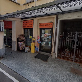 L'edicola Celestina, in via Butti, a Porto Ceresio