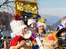 Re Gigio e la sua regina allo scorso Carnevale Ceresino (foto Omar Boccuto)