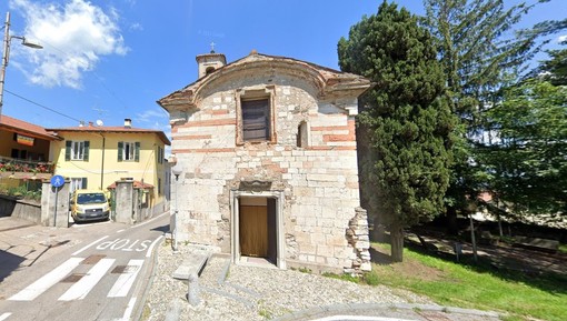 La chiesa di San Materno, a Clivio