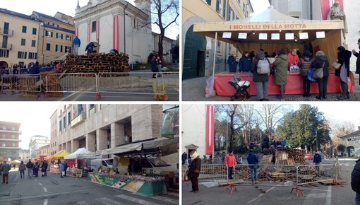 Via alla festa di Sant'Antonio tra celebrazioni religiose e bancarelle. Accensione del falò stasera alle 21