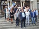 Gigi Farioli con la squadra dei Civici liberali e popolari