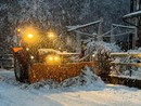 La neve sta cadendo abbondante al Campo dei Fiori: la foto è stata scattata nei pressi della Pensione Irma da Gianluca Bertoni