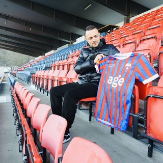 Donato Disabato ricomincia dal Chiasso (foto tratta dal comunicato ufficiale dell'FC Chiasso)