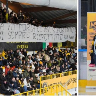 L'omaggio dell'Acinque Ice Arena al condottiero della storica doppietta Coppa-campionato Claude Devèze