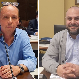 Da sinistra, Emanuele Fiore e Matteo Sabba