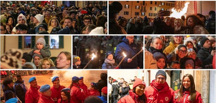 FOTOGALLERY. I volti del falò di Sant'Antonio tra stupore, meraviglia e speranza