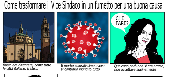 L'inizio del fumetto di Tiziano Riverso e la pagina completa