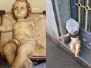 Ritrovato dopo due anni il Gesù bambino sparito dal presepe di Borsano. Statuetta vandalizzata