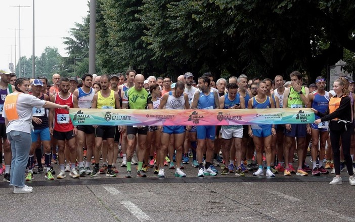 La GallaRun Ten ferma la pioggia e conquista Gallarate: un successo la prima edizione Fidal