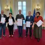 Da sinistra: Guido Bonoldi, Ivanoe Pellerin, Davide Galimberti, Irene Mesisca e Rossella Dimaggio