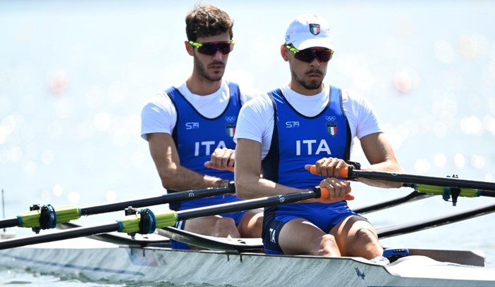 Gabriel Soares e Stefano Oppo (foto Federazione Italiana Canottaggio)