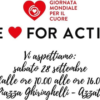 Sabato piazza Ghiringhelli di Azzate è il &quot;cuore&quot; della prevenzione sulle malattie cardiovascolari