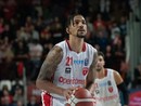 Olivier Hanlan, a segno con i liberi che hanno sancito la vittoria della Openjobmetis (foto Fabio Averna)