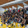 Prima partita davanti al pubblico giallonero ieri sera all'Acinque Ice Arena (Foto Alessandro Umberto Galbiati)