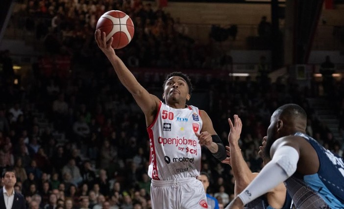 Ottima prestazione per Jaylen Hands (foto Fabio Averna)