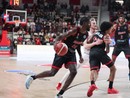 Gabe Brown nella partita contro Gottingen (foto Fabio Averna)